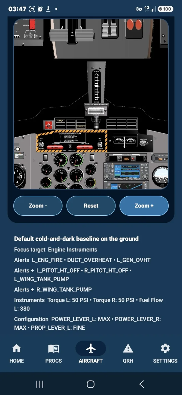 Aircraft Focus Snapshot screenshot from DHC-6 Trainer